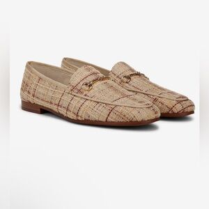 New NIB Sam Edelman Tweed Loraine Flats Loafers size 7.5